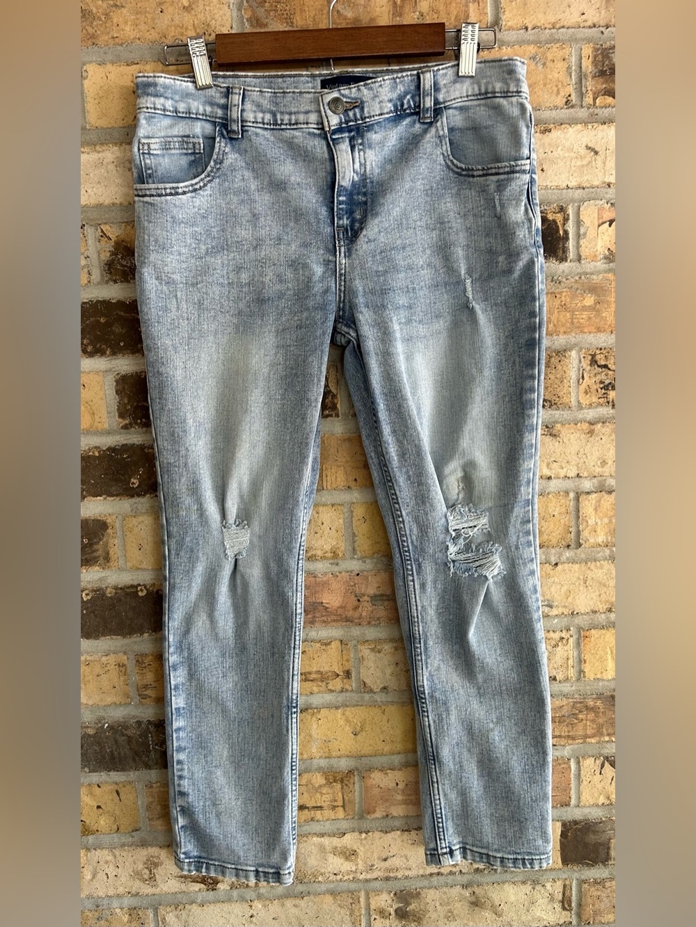 5‎ for $25🔥Vintage Express Distressed Light Washed Jeans Boys Size 14H
